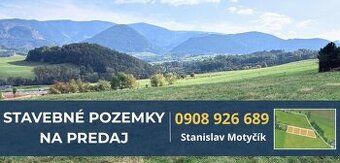 Predám stavebný pozemok v Bytčici. Pozemok má rozlohu 1217 m