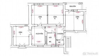 EXKLUZÍVNA PONUKA! PREČO PRÁVE TENTO BYT? 112,59 m² s premys