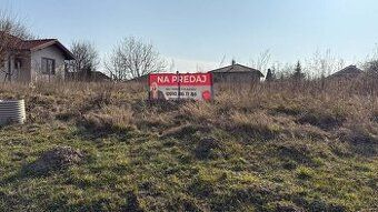 Niektoré pozemky sú len parcela na mape. Tento pozemok sa na