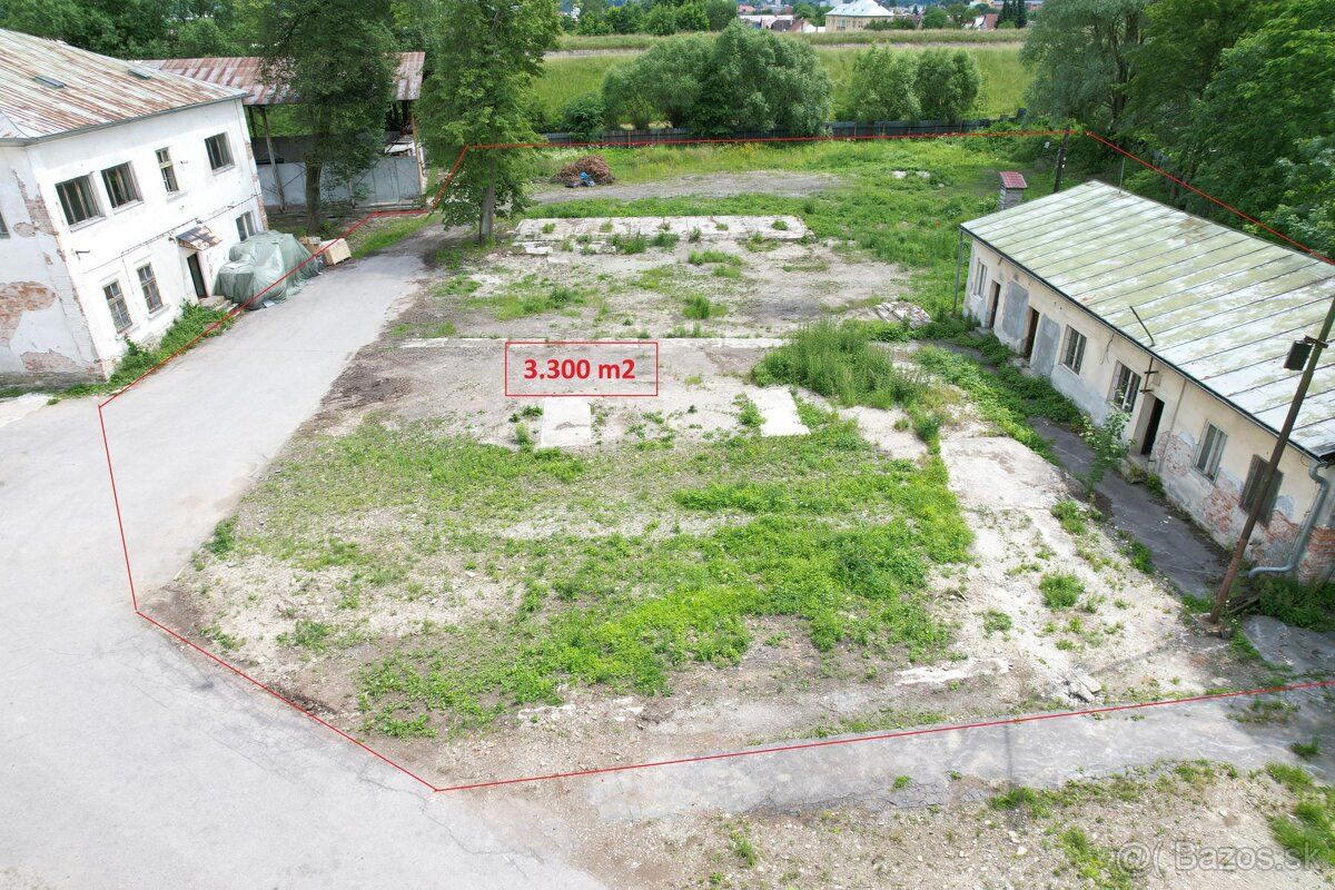 Ponúkame Vám na prenájom pozemok v priemyselnom areáli v Byt