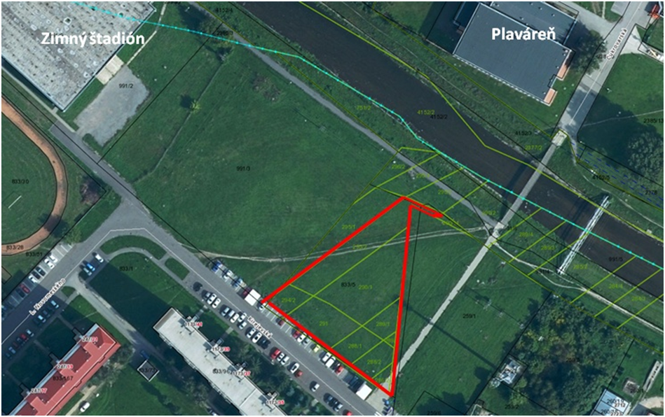 Predaj pozemkov na sídlisku Západ, ulica Kirejevská, v Rimav