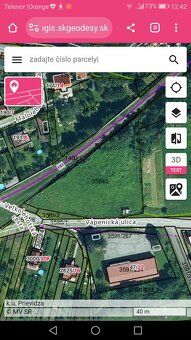 Ponúkam na prenájom pozemok (zastavané plochy a nádvoria) v 