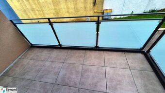 Ponúkame Vám na prenájom úplne nový 2 izbový byt s balkónom 