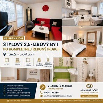 Ponúkame na predaj 2-izbový byt s výmerou 63,88 m², ktorý sa