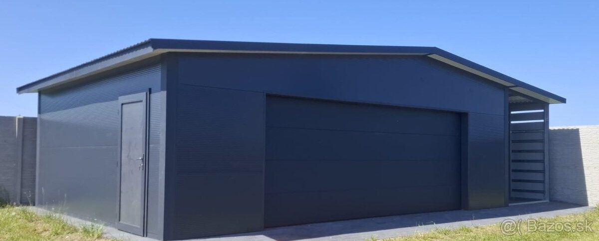 Predám GARÁŽ DOSKA PIR 10 Rozmery: 8x6m + 2m prístrešok. Sek