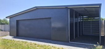 Predám GARÁŽ DOSKA PIR 10 Rozmery: 8x6m + 2m prístrešok. Sek