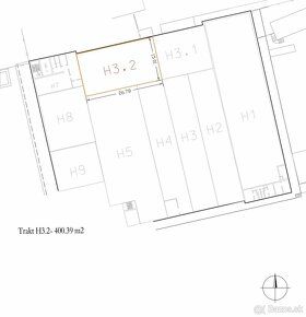 Prenájom haly - skladu, 400 m2, Jazerná ul., Košice JUH.
Pon