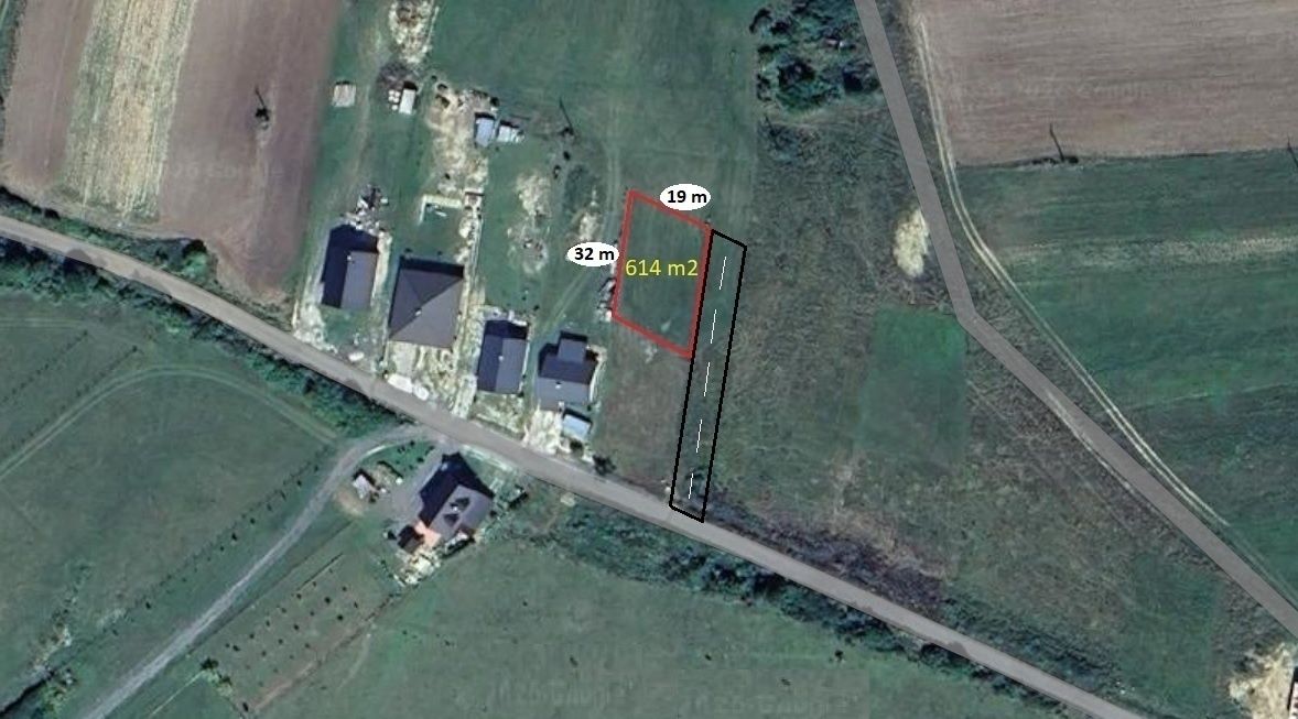Na predaj stavebný pozemok v obci Podhorany, vzdialenej len 