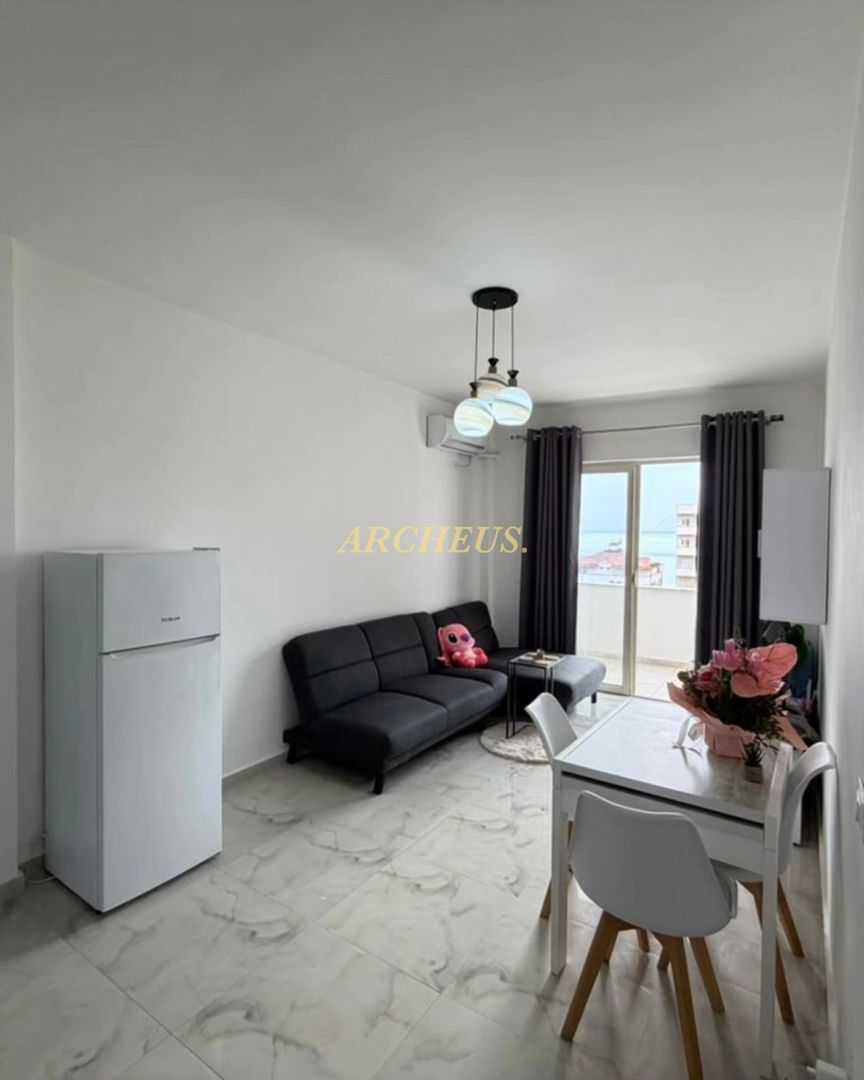 🏡 Štúdiový 2-izbový apartmán s balkónom – Drač (Golem), Albá