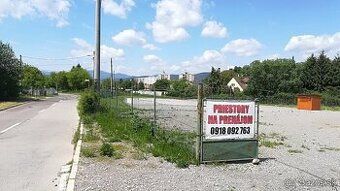 U9 a.s ponúka exkluzívne na prenájom zastavanú plochu v mest