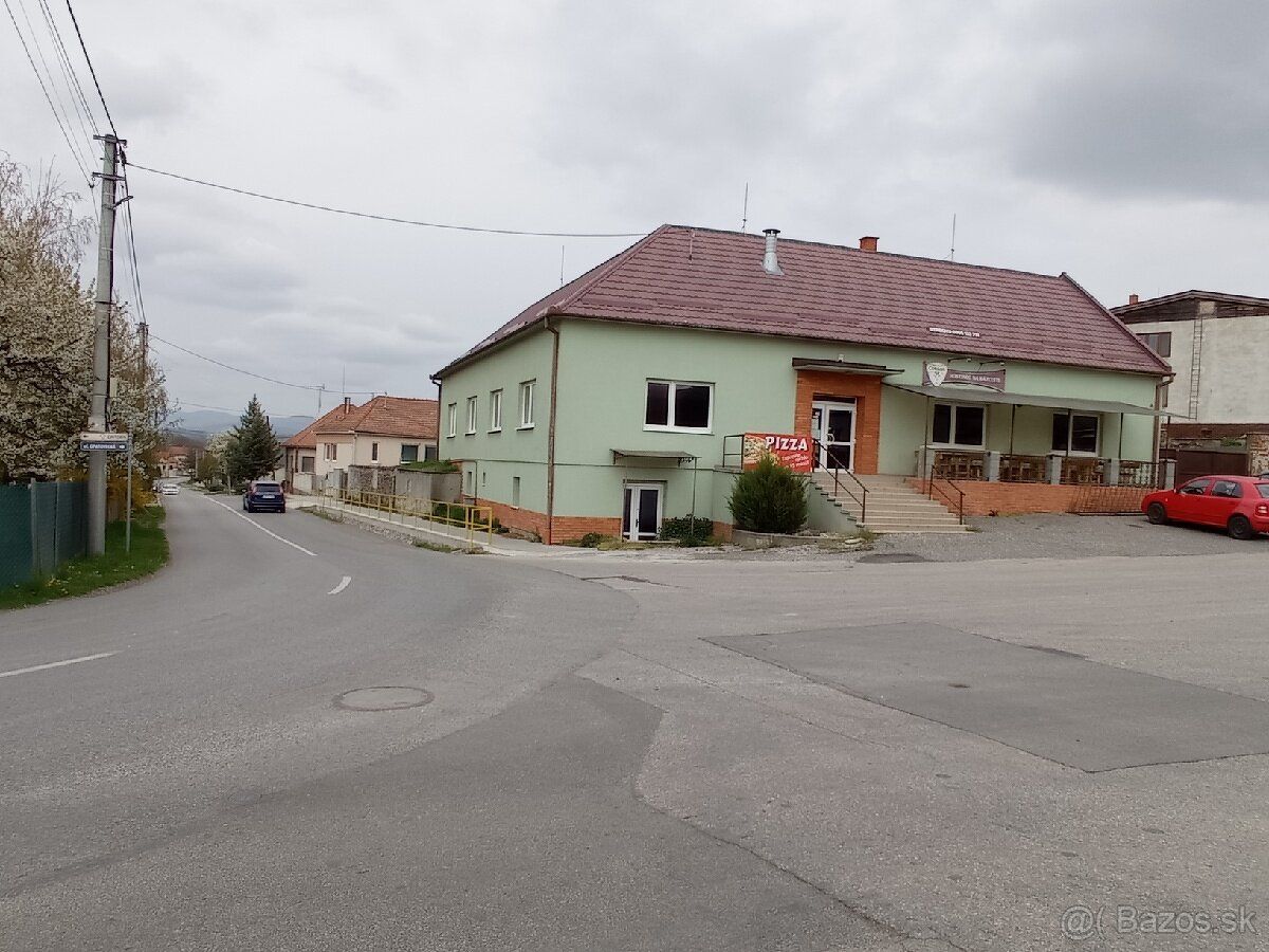 Predám komerčný objekt,budovu ktorá sa nachádza v obci Žitav