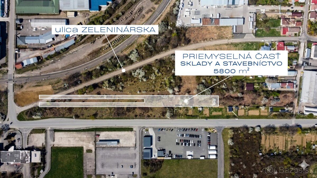 ZNÍŽENÁ CENA!
Ponúkam na predaj priemyselný pozemok v Michal