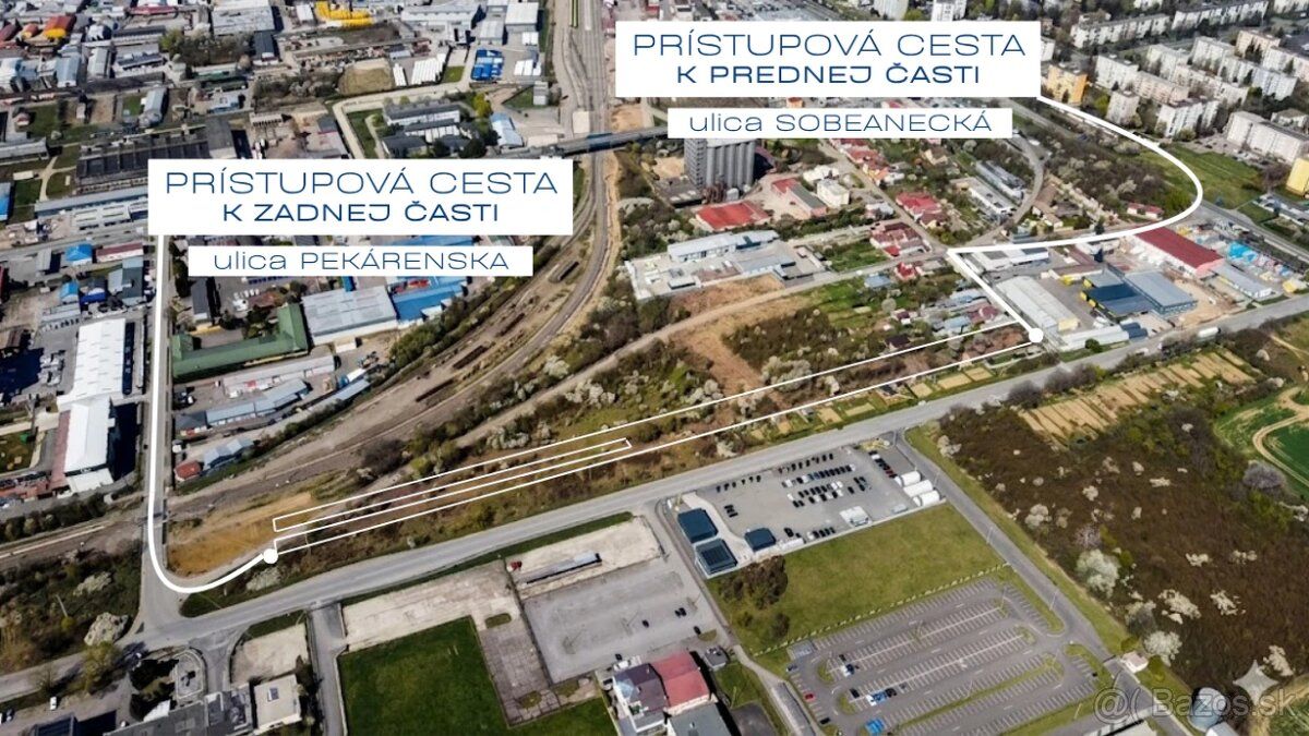 Ponúkam na predaj stavebný pozemok v Michalovciach oproti Mi