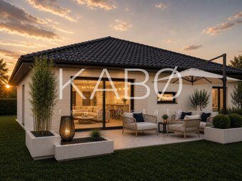 KABØ real estate ponúka na predaj 5-izbový tehlový bungalov 