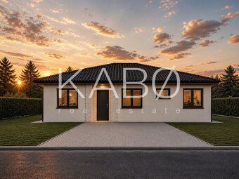 KABØ real estate ponúka na predaj 5-izbový tehlový bungalov 