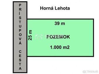 ADRIREAL v zastúpení klienta Vám ponúka na predaj pozemok - 