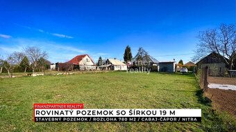 F006-14-DOCEa
Na predaj stavebný pozemok v obci Cabaj-Čápor,