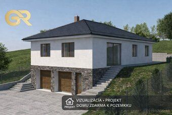 Na predaj stavebný pozemok s projektom domu – Orechové, Tren