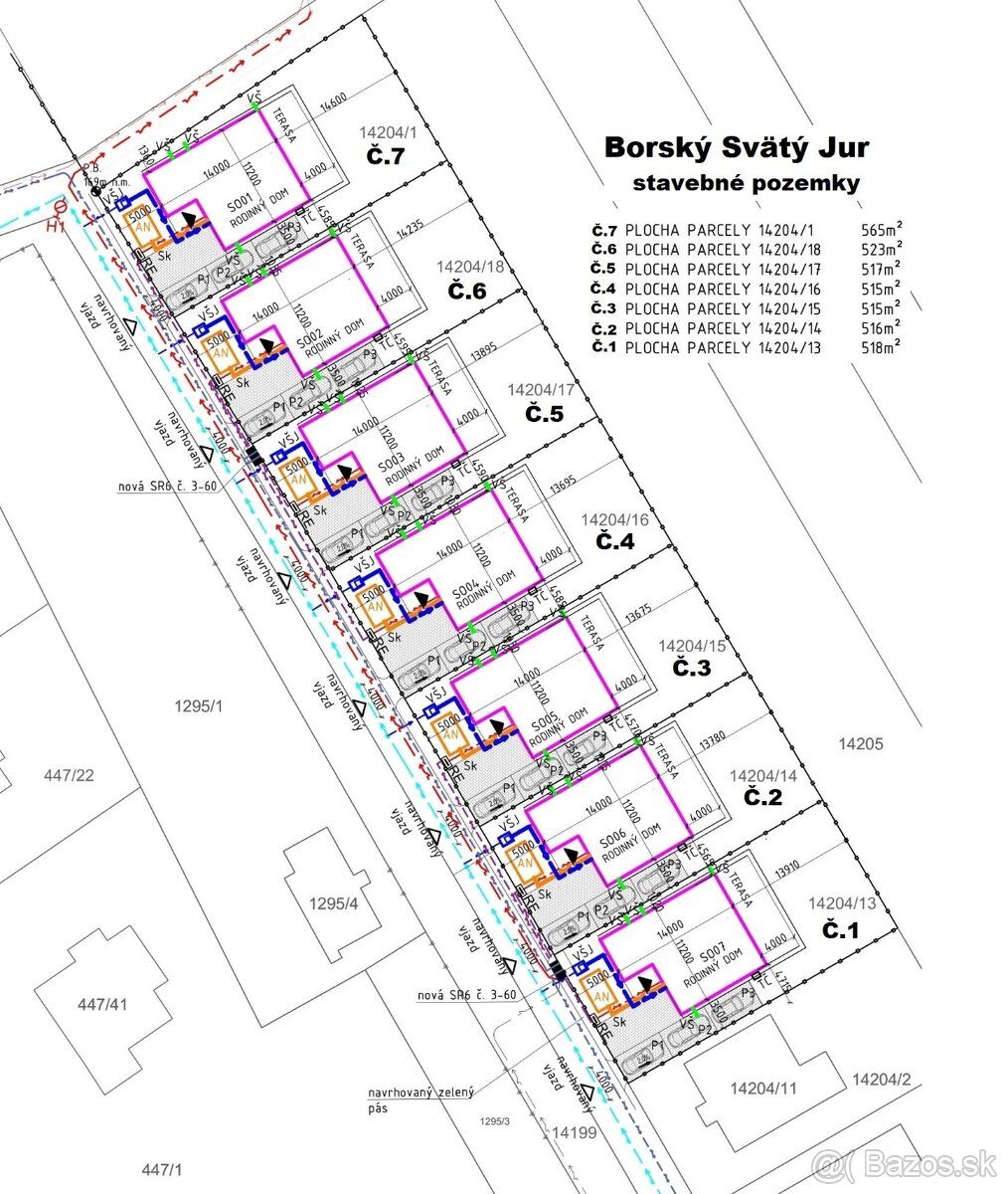 📐 Działka budowlana o powierzchni 516 m² z pozwoleniem i