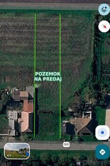 Na predaj časť pozemku o približnej výmere cca 2 000 m². Pre