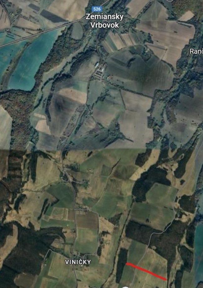 Prodám spoluvlastnický podíl 1/3 na orné půdě (vedeno jako