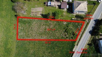 Nabízím k prodeji pozemek v obci Sušany o ploše 871 m² za