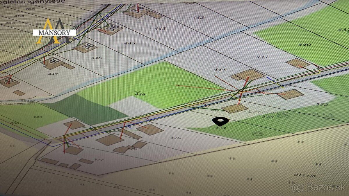 Na prodej stavební pozemek 1 172 m2 v obci Egyházasgerge