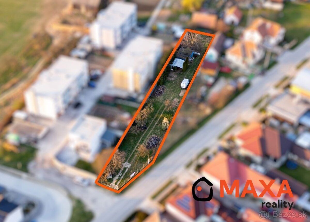 NOVINKA v nabídce MAXA REALITY Pozemek v intravilánu obce