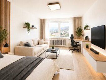 Sell beautiful 1.5 room apartment (complete renovation