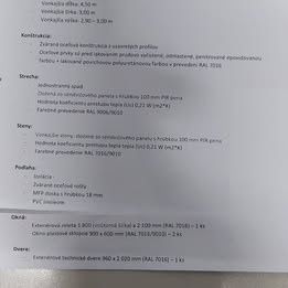 Nabízím k prodeji prodejní stánek - modulární konstrukce