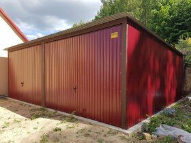 Parametry garażu Szerokość: 6 m Głębokość: 6 m Wysokość