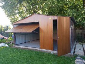 Parametry garáže Šířka: 5m Hloubka: 6m Výška světla vjezdu