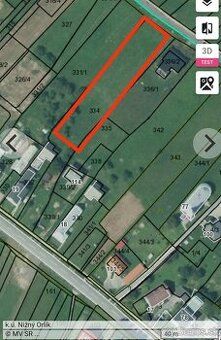 4 ÁR POZEMOK SO STAVEBNÝM POVOLENÍM V CENTRE MESTA - KOMENSK