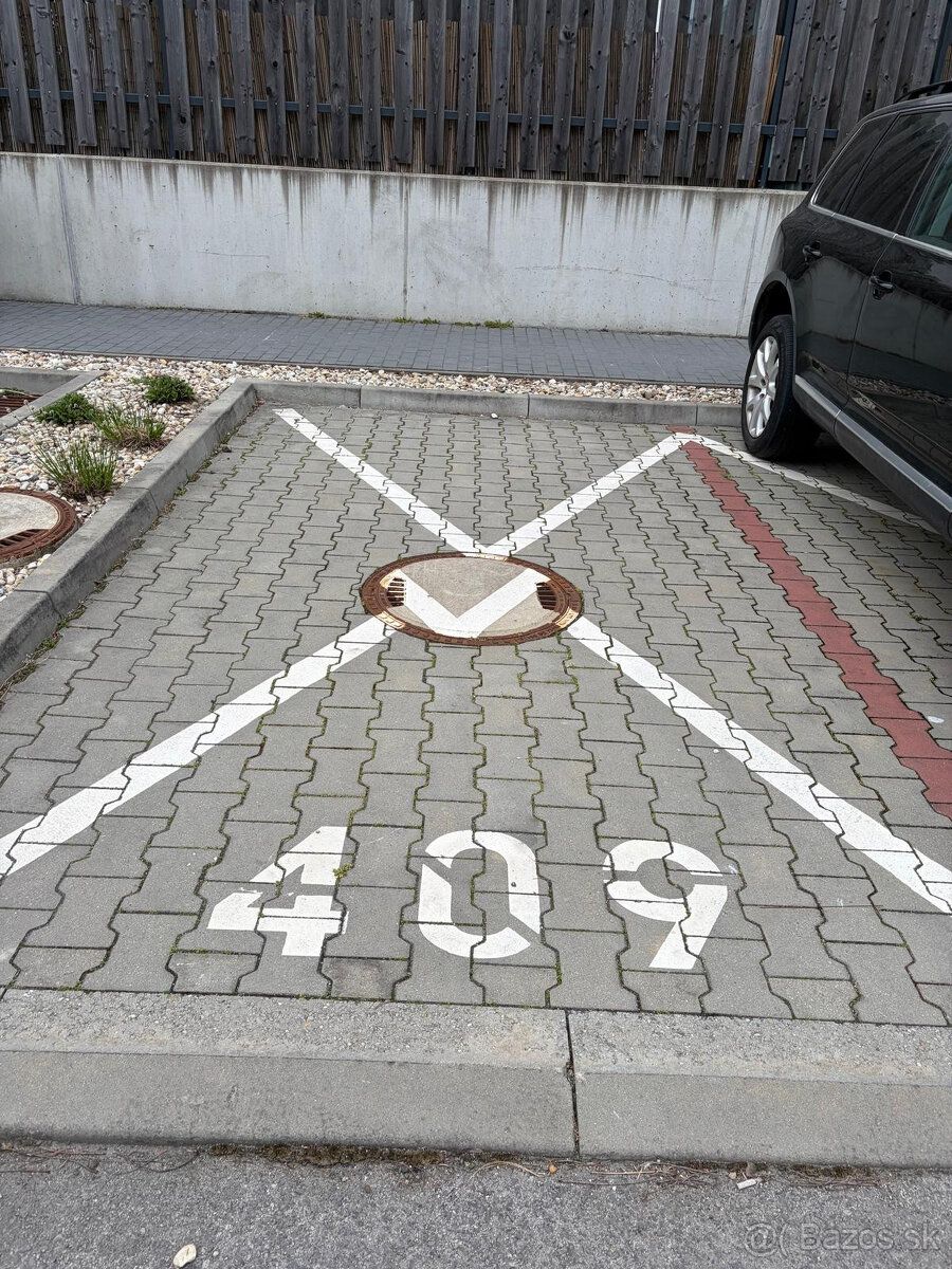 Do wynajęcia miejsce parkingowe w Bratysławie, dzielnica