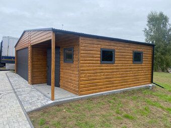 Prodám garáž o rozměrech 9 m šířka 7 m délka se sekční