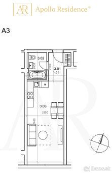 Type: 1-bed apartment Street: Chalupkova City District