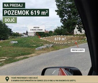 Prodám ornou půdu a lesní pozemky v katastru obce Dojč a