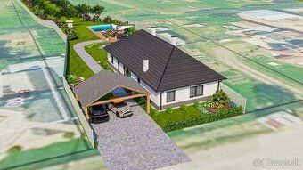 Stavba pozemek v obci Čižatice, vzdálená 20 km od Košic a