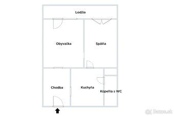 Oferujemy na sprzedaż 2-pokojowe mieszkanie o powierzchni