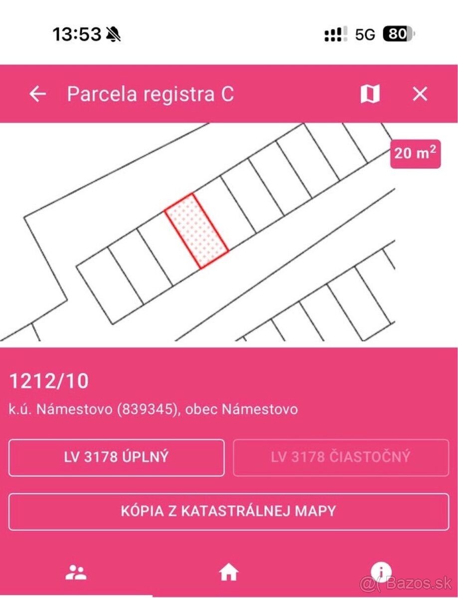 Prodám garáž na Čerchľoch v prvním řadě (samostatně