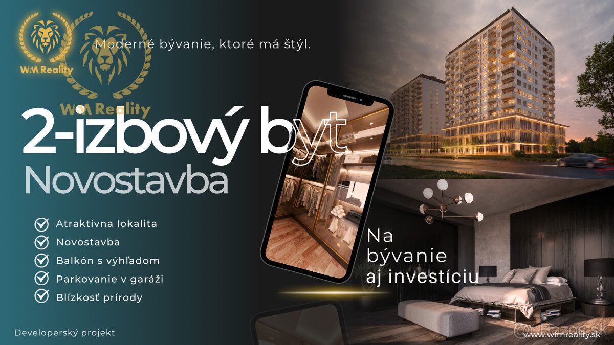 🏡 NOVÝ STAVEBNÍ PROJEKT – PANÓNSKA | 2-POKOJOVÉ BYTY