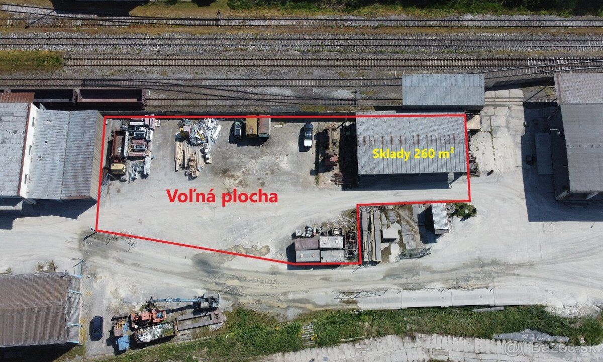 Nabízím pronájem zpevněných ploch v průmyslovém areálu