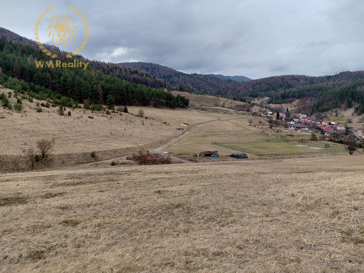 Pozemek na prodej v obci Briešte (okres Turčianske Teplice)