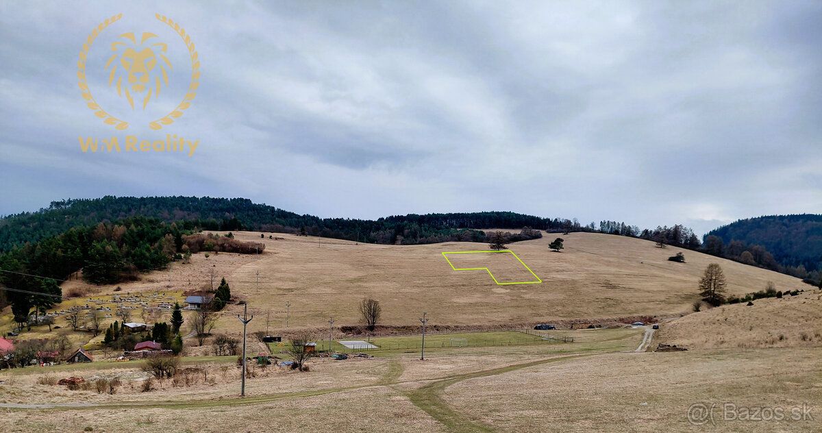 Pozemek na prodej v obci Briešte (okres Turčianske Teplice)