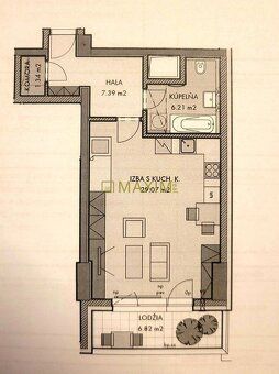 Oferujemy na sprzedaż przestronny apartament jednopokojowy