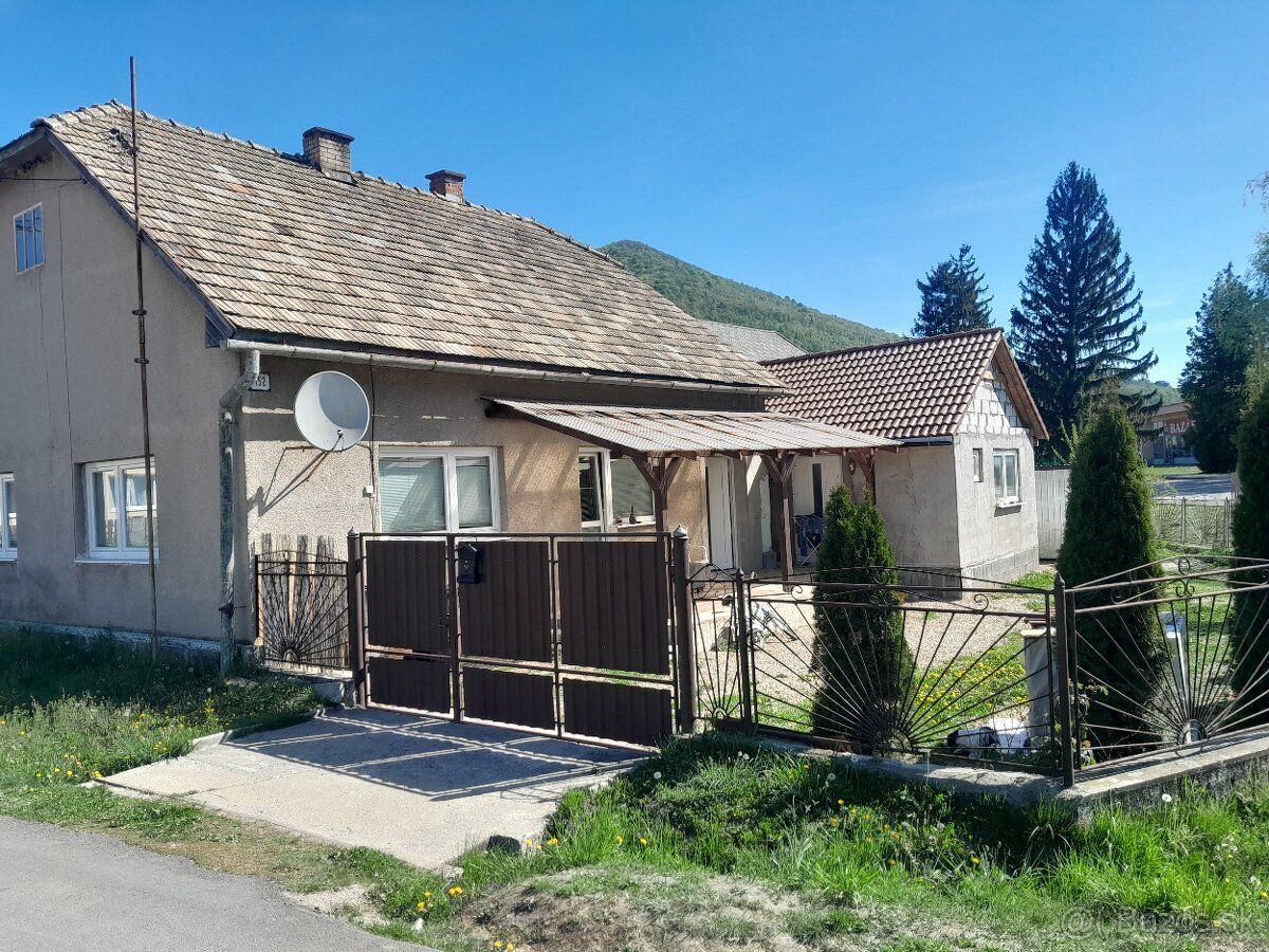 Ponuka Rodinný dom v štitniku blízko centra poštou škola dob