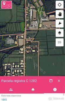 I offer for sale a building plot at the edge of the town