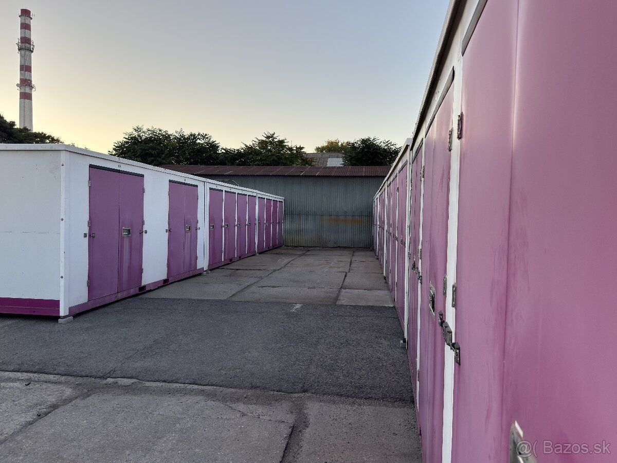 Selfstorage, samoobslužné sklady, 24/7. Máme posledné voľné