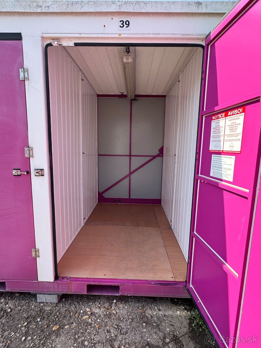 Selfstorage, samoobslužné sklady, 24/7. Máme posledné voľné