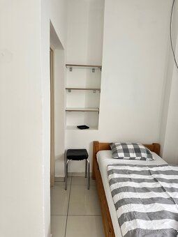 We rent an apartment in an excellent location. The
